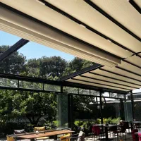 سایبان برقی،سقف متحرک برقی و پنجره برقی گیوتینی