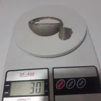 دستبندو انگشتر نقره