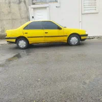 فروش پژو ۴۰۵ زرد  دوگانه مدل ۹۰ خط آزاد برون شهری