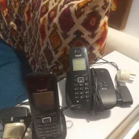 دوعدد تلفن بی سیمی مدل آلمانی درحدنو
