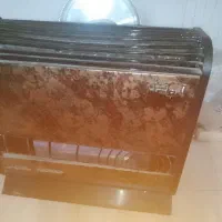 بخاری گازی در حال کار