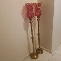 شمعدان پایه برنجی|صنایع دستی و سایر لوازم تزئینی|تهران, کاج|دیوار