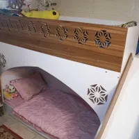 تخت خواب دو طبقه و کمجا|تخت و سرویس خواب|یزد, |دیوار