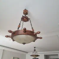 لوستر چوبی