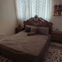 سرویس خواب منبت تمام چوب گردو