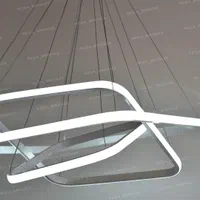 لوستر LED /smd مدرن سه طبقه ریموت دار|لوستر و چراغ آویز|تبریز, |دیوار