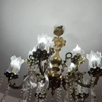 لوستر برنز|لوستر و چراغ آویز|فردیس, قریشی|دیوار