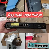 روتر میکروتیک hAP lite هپ لایتRB941 ماینر + اشتراک|مودم و تجهیزات شبکه|تهران, سهروردی|دیوار