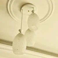 لوستر حبابی 3شاخه، 2عدد