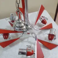 لوستر آویز۵شاخه|لوستر و چراغ آویز|تبریز, |دیوار