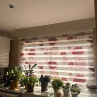 پرده آشپزخونه زبرا