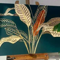 تابلو دکوراتیو برگ موز|تابلو، نقاشی، عکس|چالوس, |دیوار