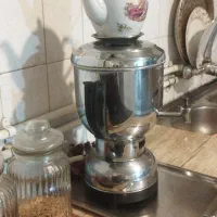 سماور استیل کارکرده|سماور، چای‌ساز، قهوه‌ساز|فولادشهر, B7|دیوار