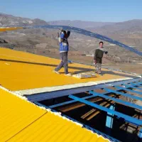 اجرای ونصب شیروانی پوشش. سوله و تعمیرات