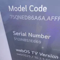 تلوزیون  LG Qned86A 6A|تلویزیون و پروژکتور|مشهد, سناباد|دیوار