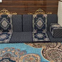 پشتی خلیجی تاج دار