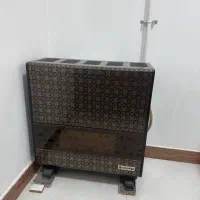 بخاری گازی دودکش دار در حد نو
