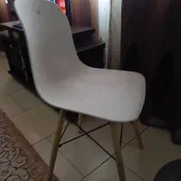 صندلی پایه چوبی  (تک) فروش فوری