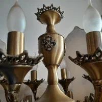 لوستر ۱۶ شمع|لوستر و چراغ آویز|اصفهان, سیچان|دیوار