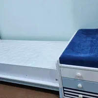 سرویس خواب دو منظوره کودک و نوجوان|تخت و سرویس خواب|اهواز, سپیدار|دیوار