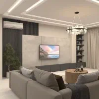 اجرای کناف،لاین نوری،باکس،دیوار،دکور