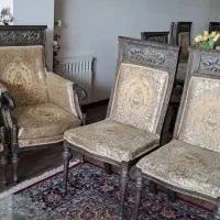 سرویس مبلمان و میز ناهارخوری ۸ نفره|مبلمان خانگی و میز عسلی|کرج, کوی ایثار|دیوار
