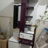 میز تلویزیون.پارتیشن.رخت آویز.اجاق گاز.میز غذاخوری|بوفه، ویترین، کنسول|قم, شهرک فاطمیه|دیوار