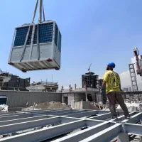 نصب کولر گازی داکت فن کوعل