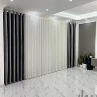 پرده زخیم پانچ مینیمال ۱۰۰هزار حریر|پرده، رانر، رومیزی|پرند, |دیوار