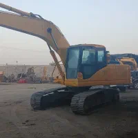 اجاره بیل مکانیکی همراه با چنگ برای قراضه اهن