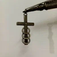 پلاک گردنبند صلیب استیل درحدنو خاص و کمیاب