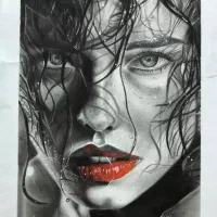 طراحی سیاه قلم چهره و حیوانات(مشهد/گلبهار)