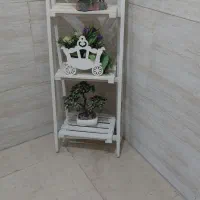شلف سفید 3طبقه