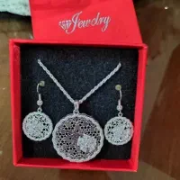 نیم ست استیل آبکاری نقره|بدلیجات|تهران, تهرانپارس شرقی|دیوار