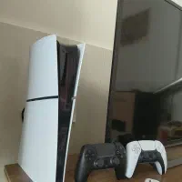 ps 5 slim 1 tra. دو دسته نو|کنسول، بازی ویدئویی و آنلاین|لنجان, |دیوار