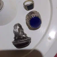 انگشتر‌نقره‌‌درشت