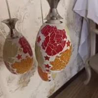 لوستر اتاق سه تایی ۳۵۰ تومن