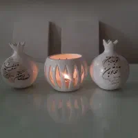 مناسب یلدا ..جاشمعی ودکوری های دست ساز وخوشگل|مجسمه، تندیس، ماکت|تهران, حشمتیه|دیوار