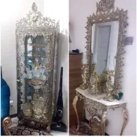 آینه شمعدان ویترین|آینه|ری, شهادت|دیوار