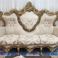 مبل سلطنتی 9نفره چوب گردو