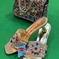 کیف و صندل سنگدوزی خارجی|کیف، کفش، کمربند|کرج, فاز ۱ مهرشهر|دیوار