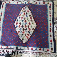 گلیم دستبافت پشمی کامو|گلیم، جاجیم، گبه|هرسین, |دیوار