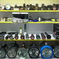 چراغ قوه هدلایت لیزر خطی و حرارتی و یووی|لامپ و چراغ|قم, چهل درخت|دیوار