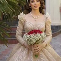 لباس عقد و لباس عروس مزون عروس گول تکین