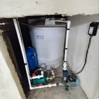 تاسیسات و لوله کشی و پمپ تانکر