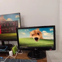 مانیتور الجی 19 اینچ|قطعات و لوازم جانبی رایانه|همدان, |دیوار