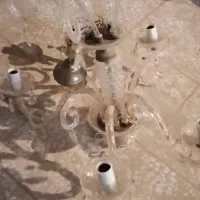 دوعدد لوستر کریستال