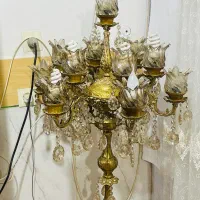 چراغ ایستاده برنجی|چراغ خواب و آباژور|خمین, |دیوار