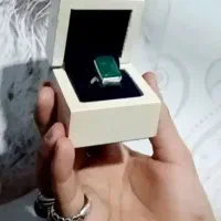 انگشتر مردانه نقره دست ساز