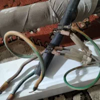 لوله مسی رفت‌وبرگشت همراه کابل رفتوبرگشت